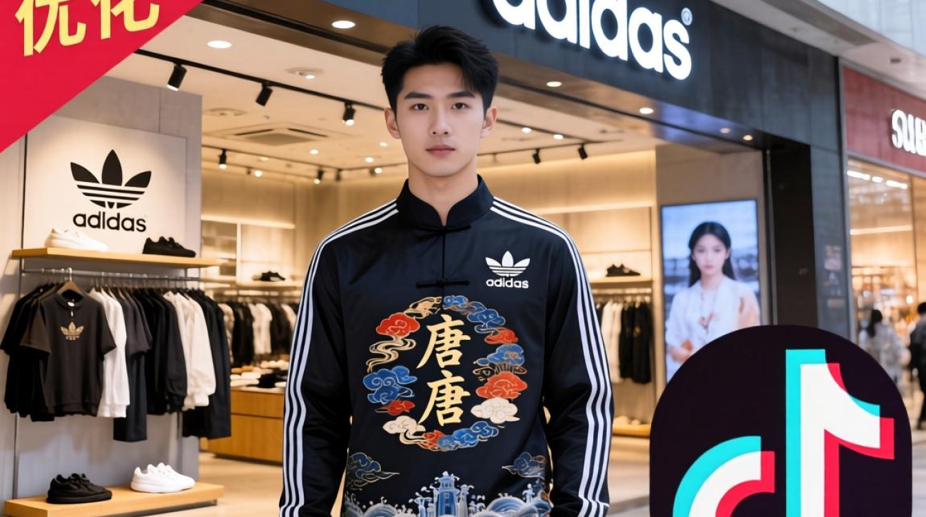 阿迪达斯新中式唐装tiktok店铺如何优化权重排名