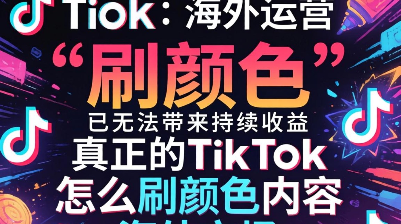 TikTok 怎么刷颜色内容