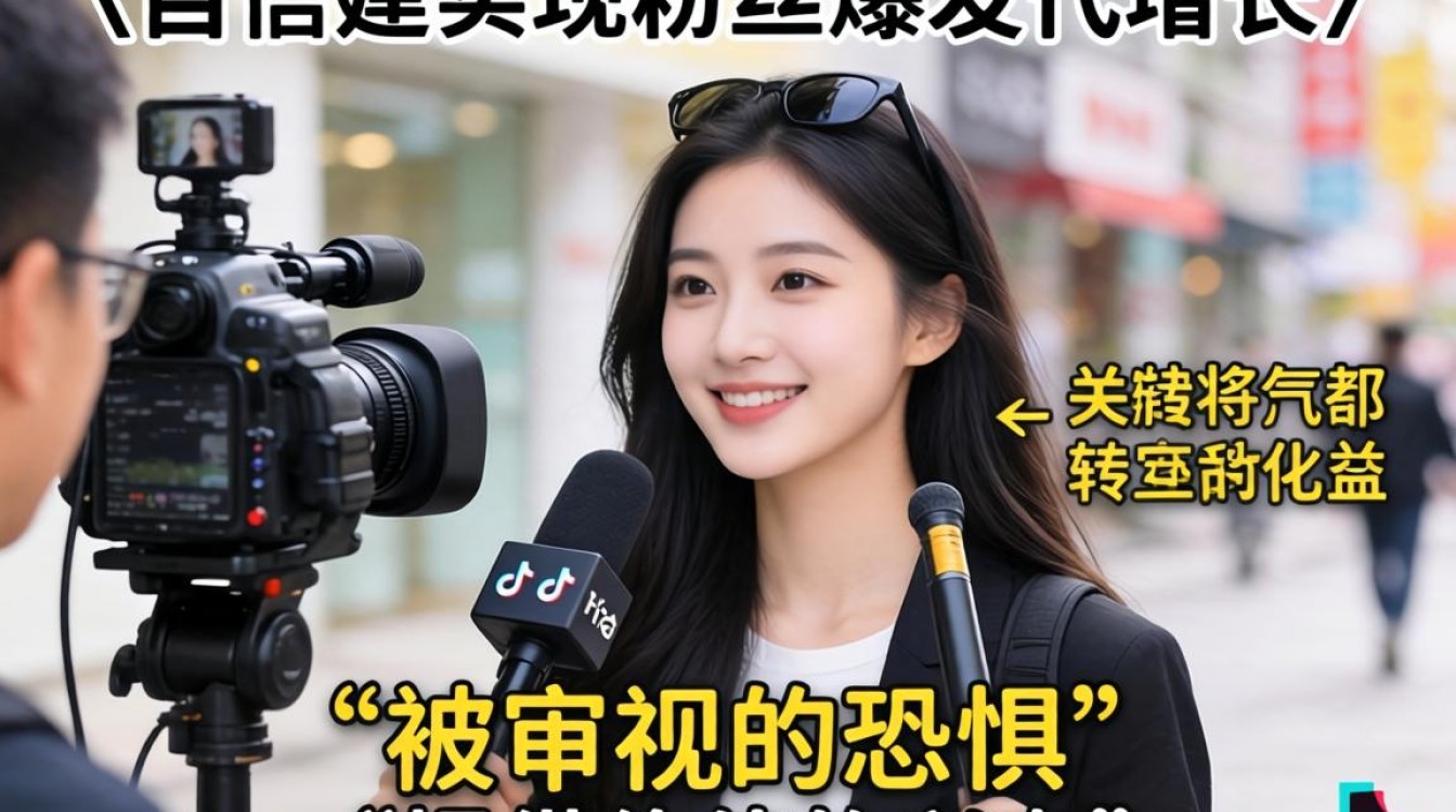 TikTok 街边采访如何自信