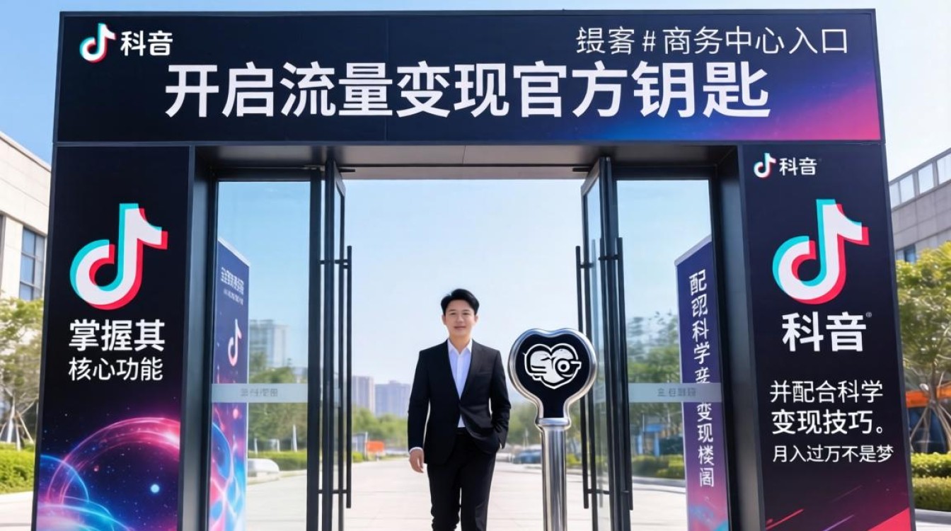TikTok 商务中心入口在哪