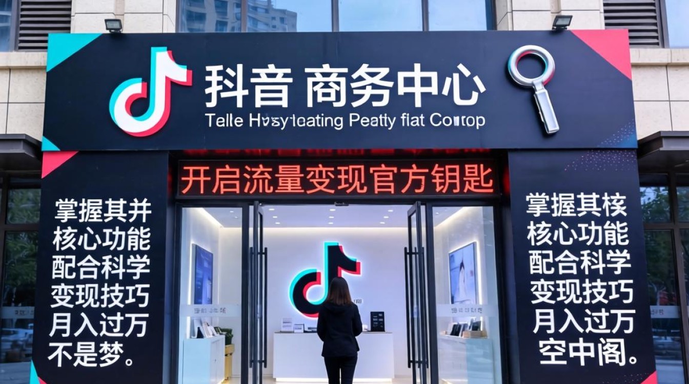 TikTok 商务中心入口在哪