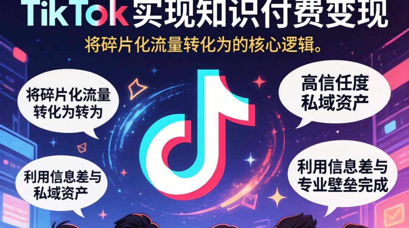知识付费普通人如何用TikTok内容变现