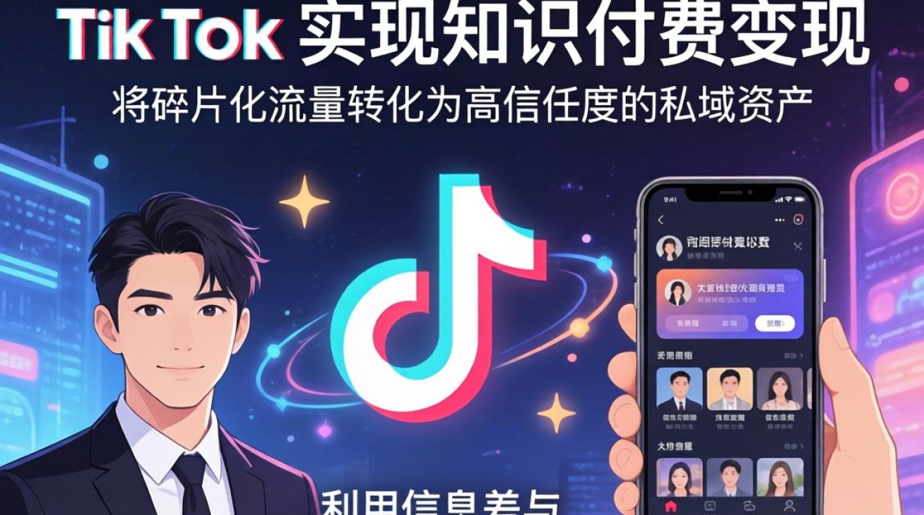 知识付费普通人如何用TikTok内容变现