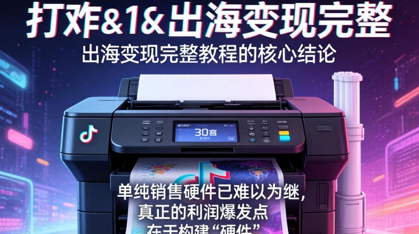 TikTok shop打印机出海变现教程