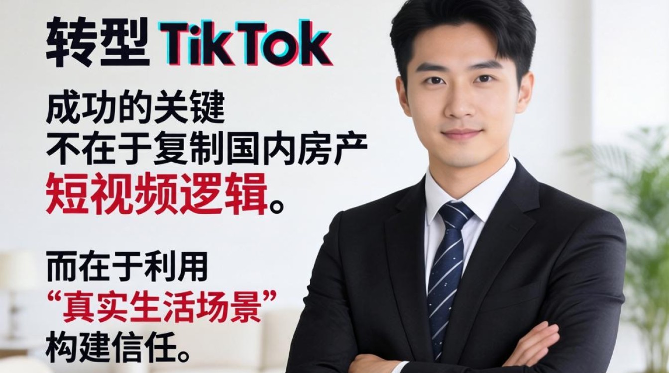 房产人转行做TikTok怎么做