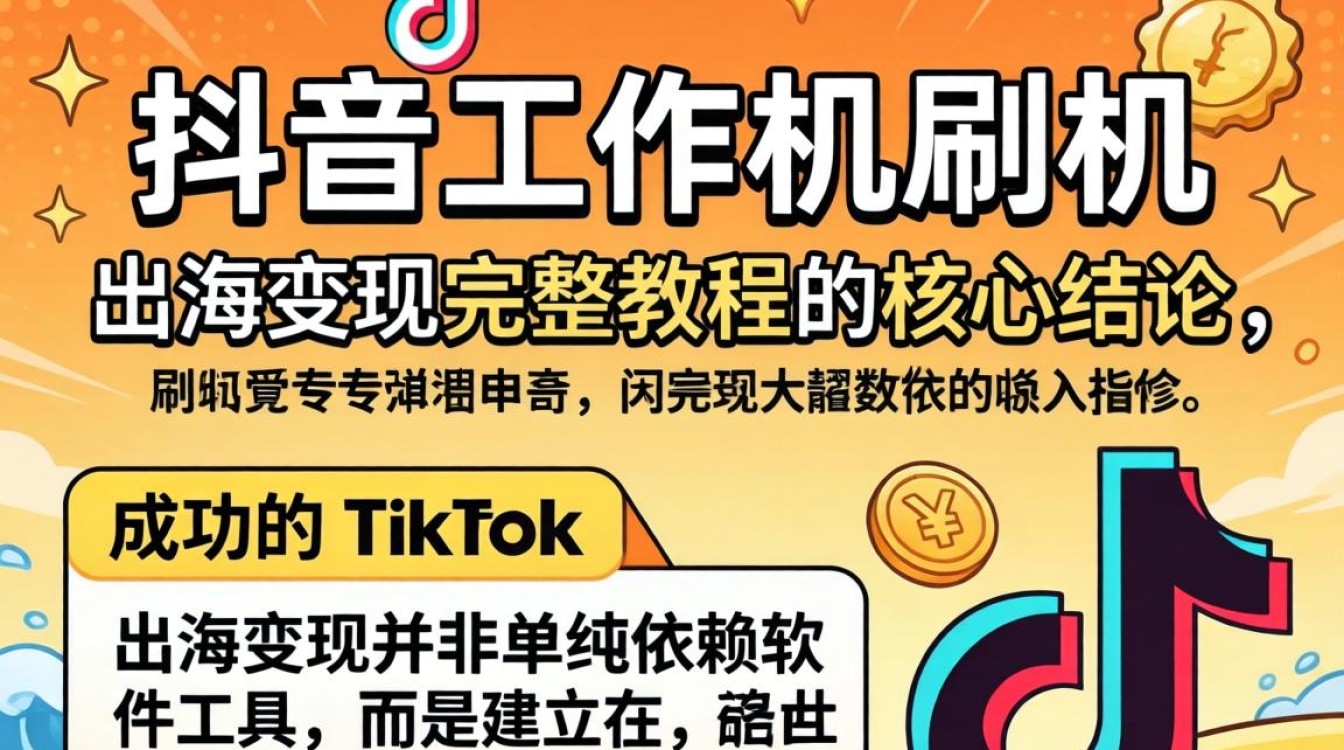 TikTok 工作机刷机 出海变现完整教程