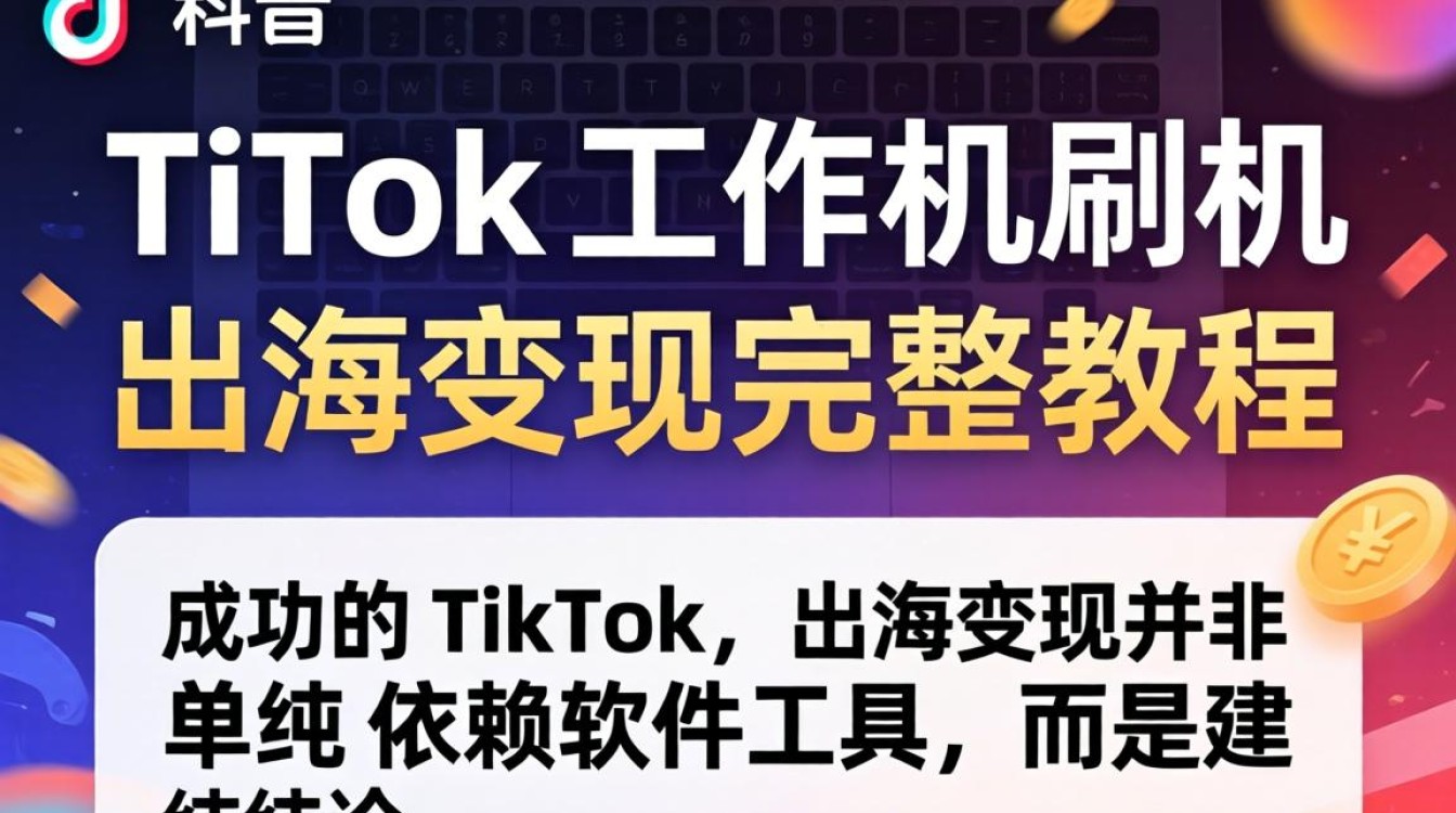 TikTok 工作机刷机 出海变现完整教程