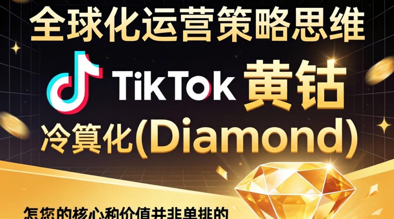 TikTok 黄钻计算规则与全球化运营策略