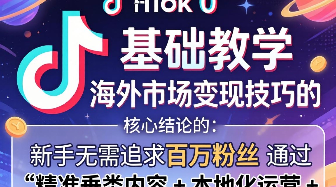 TikTok 0 基础教学怎么做