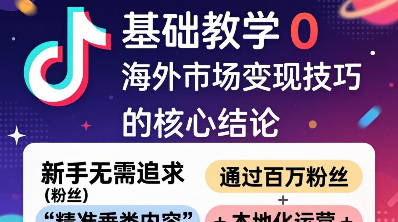 TikTok 0 基础教学怎么做