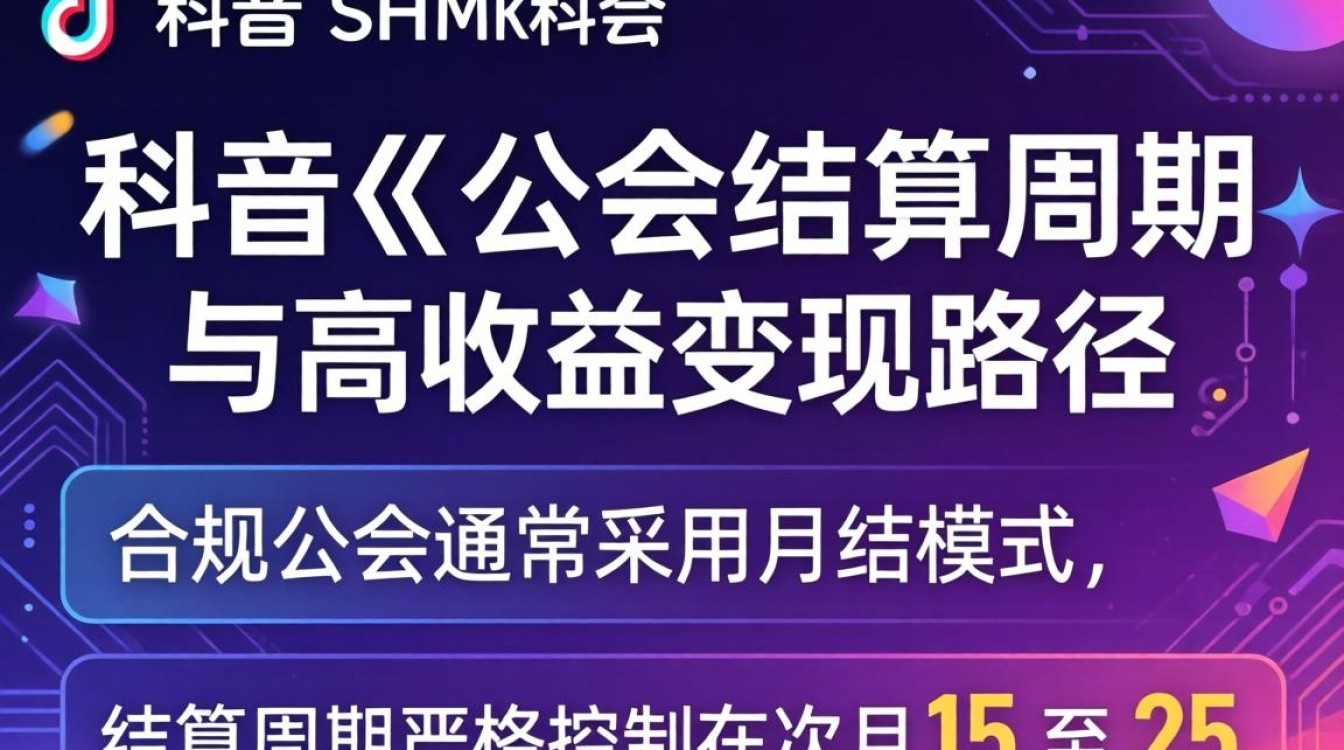 TikTok 公会结算周期及月入过万变现技巧