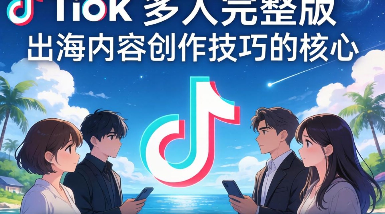 TikTok 多人完整版出海内容创作技巧