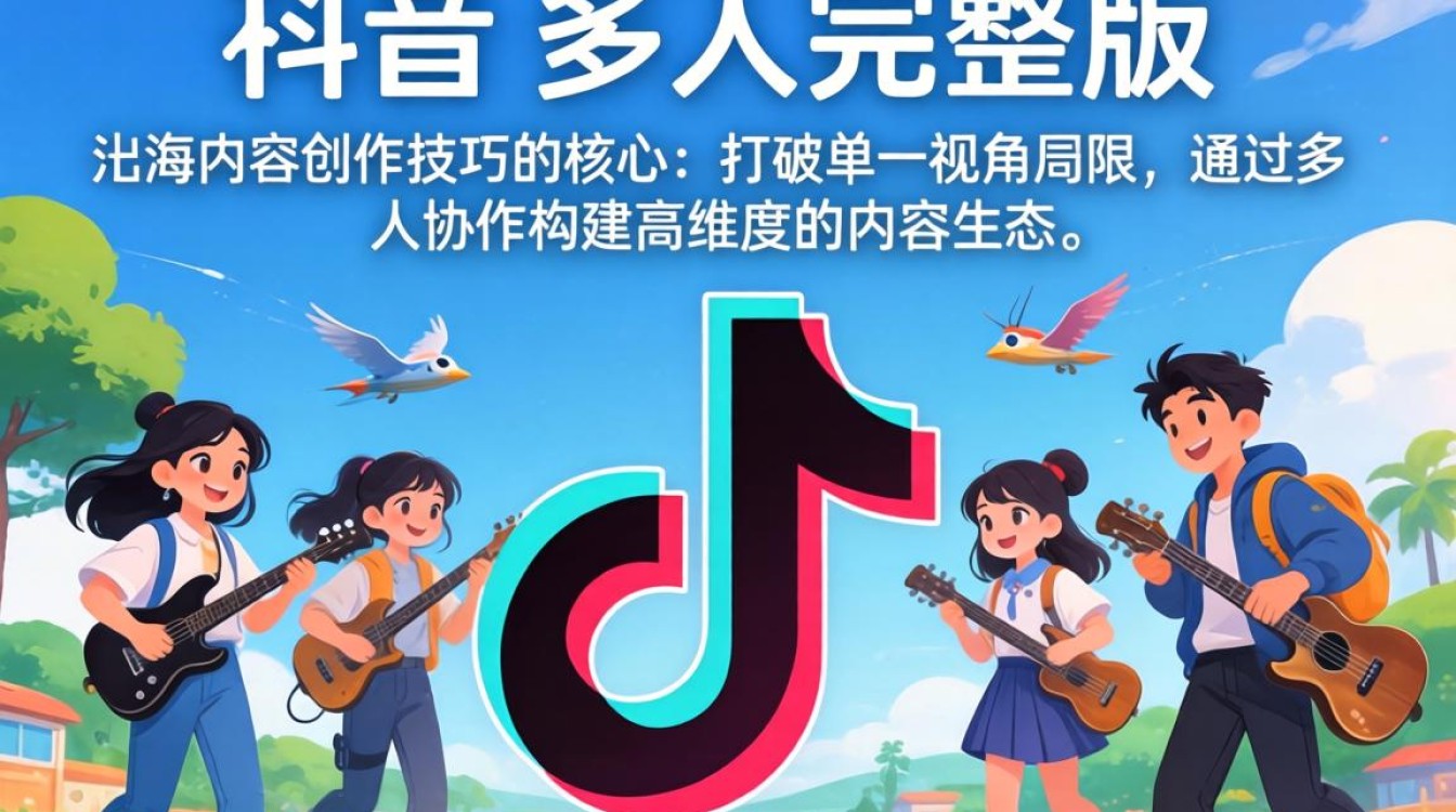 TikTok 多人完整版出海内容创作技巧