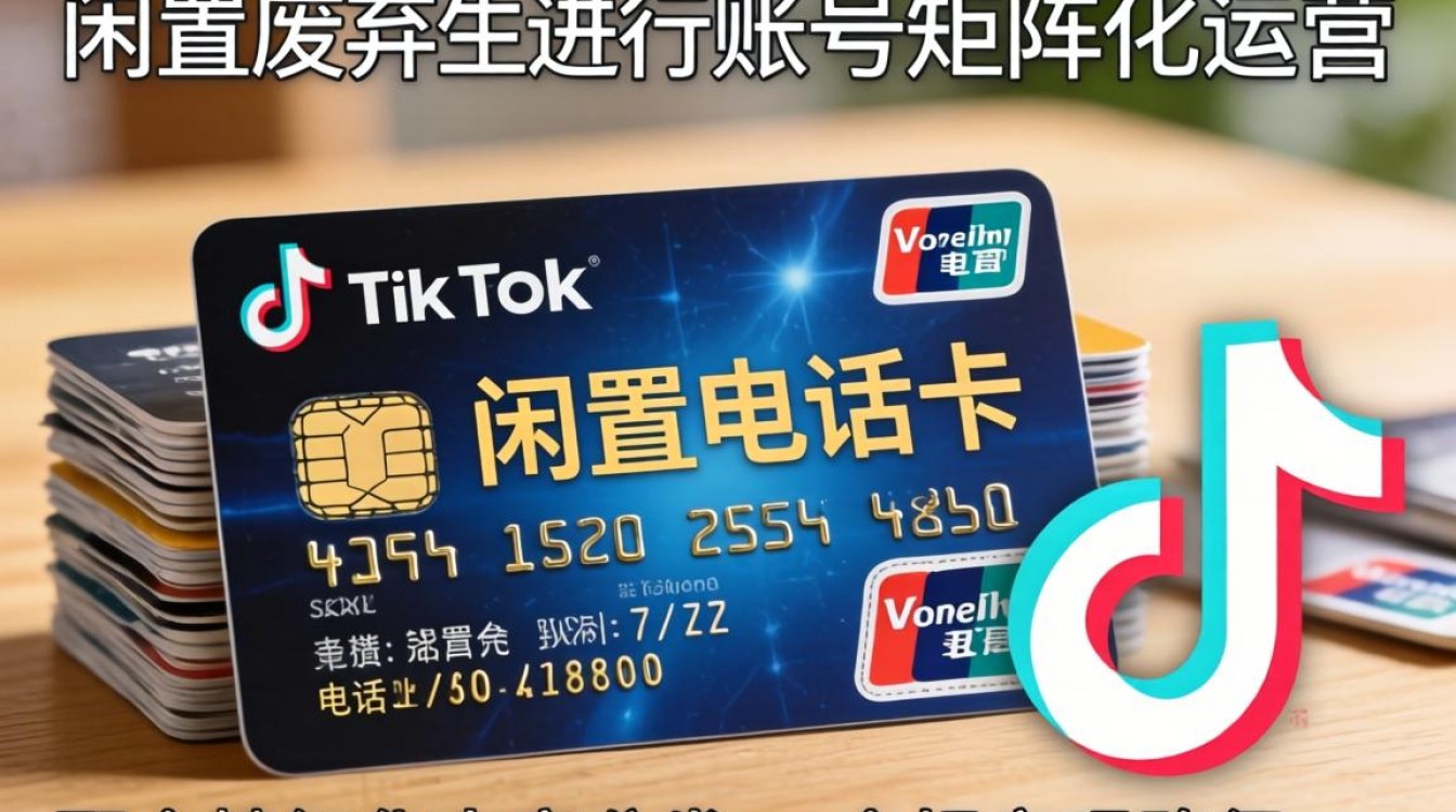 TikTok 废电话卡怎么变现