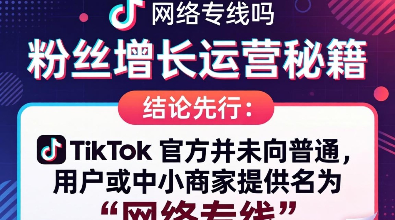 TikTok 网络专线怎么办理
