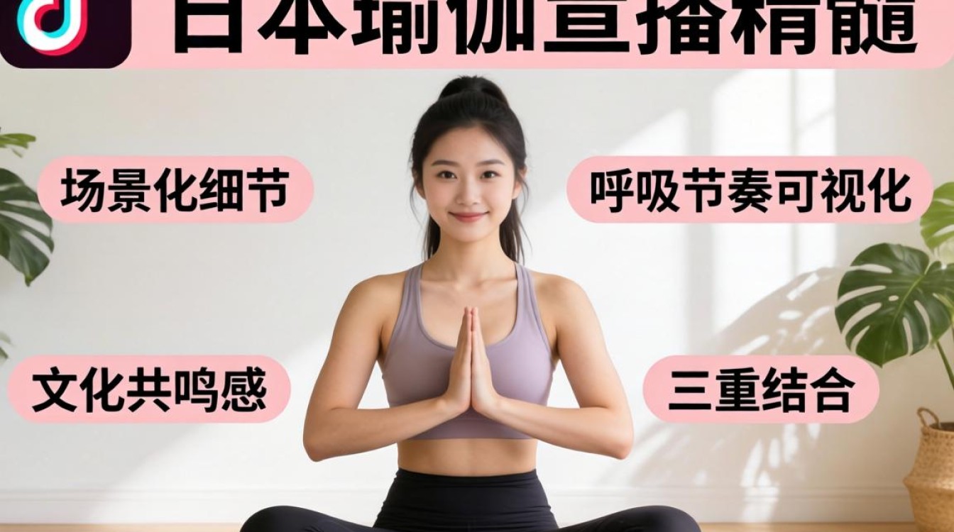 TikTok 日本妹子瑜伽从入门到精通完整攻略