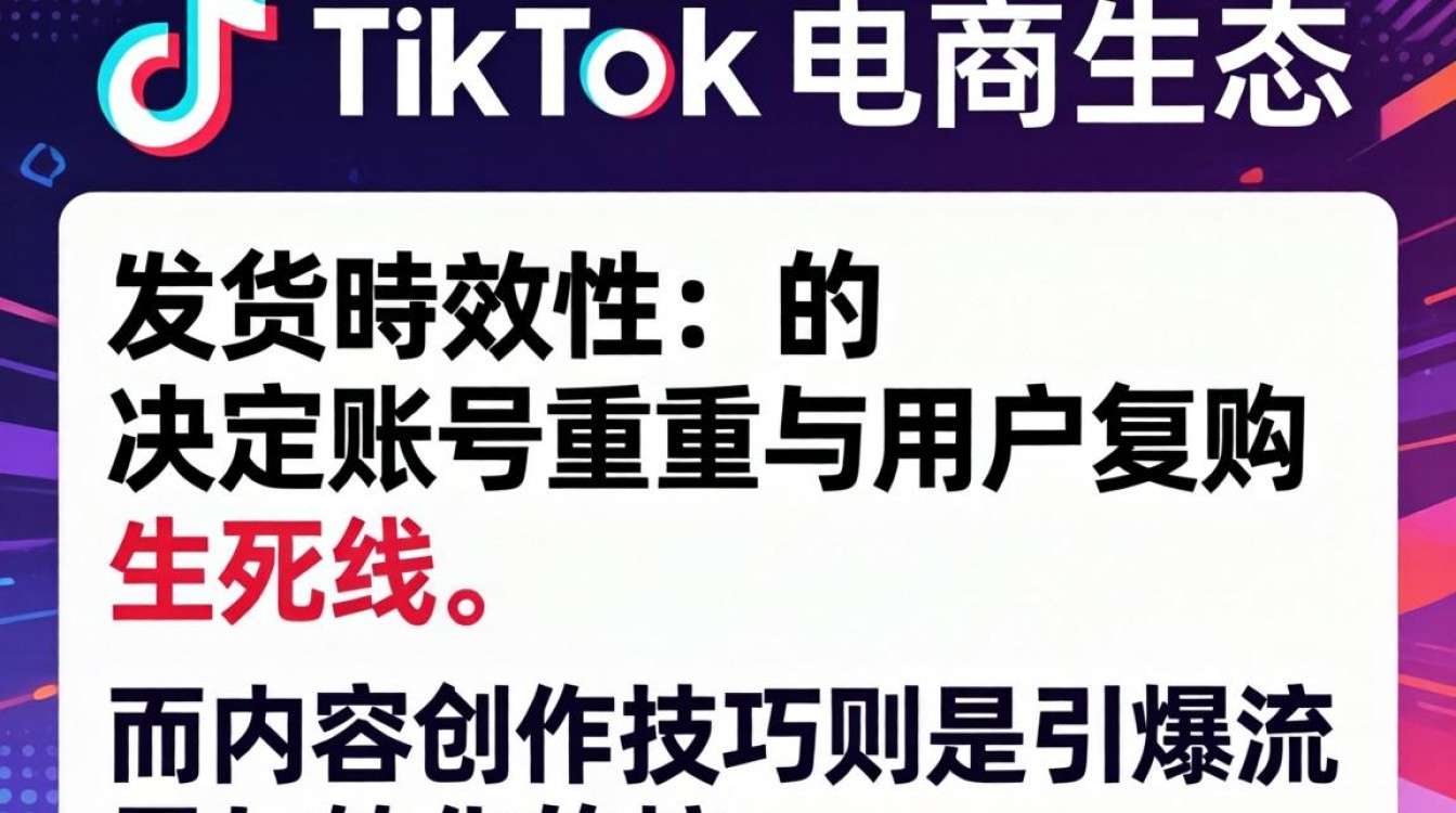TikTok 发货时效性 内容创作技巧