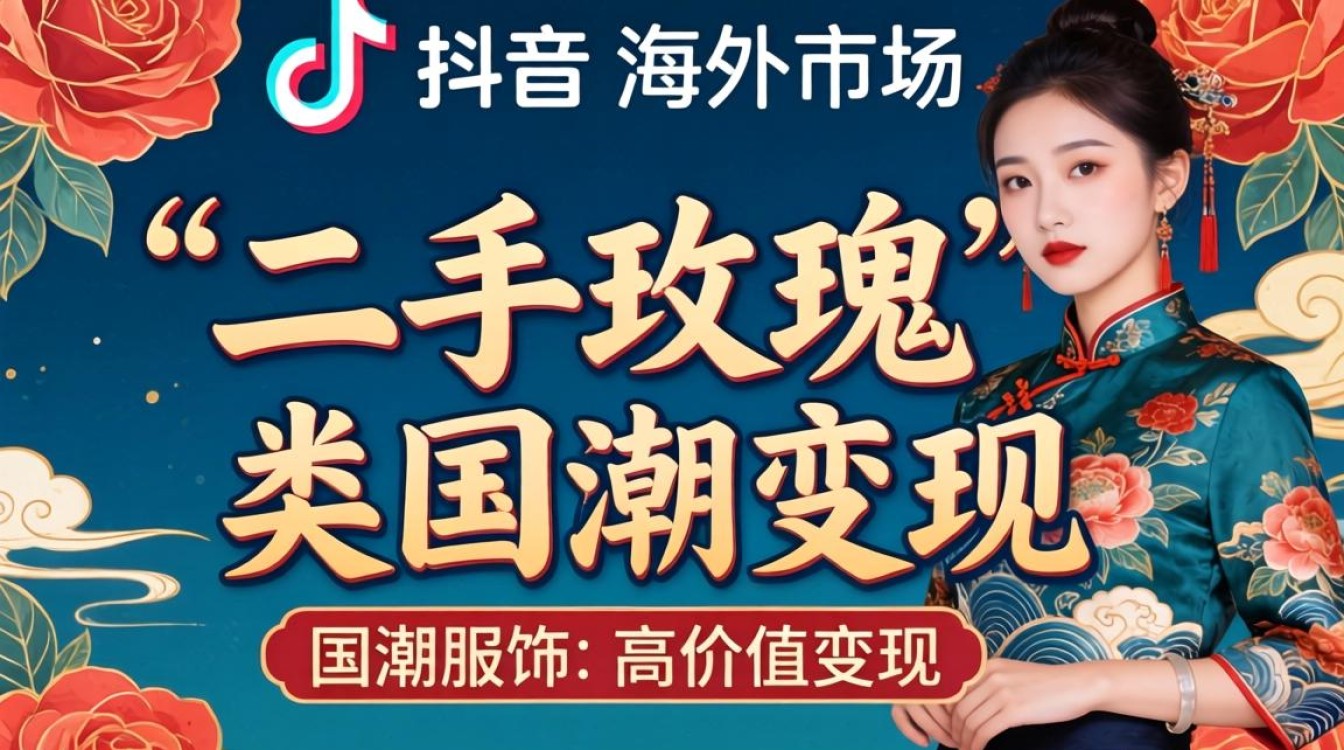 TikTok 二手玫瑰 海外市场变现技巧