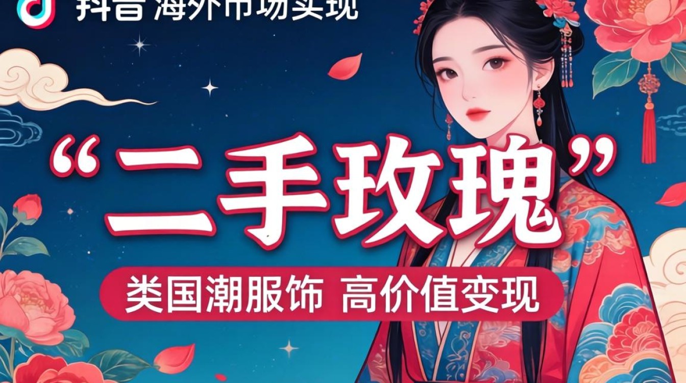 TikTok 二手玫瑰 海外市场变现技巧