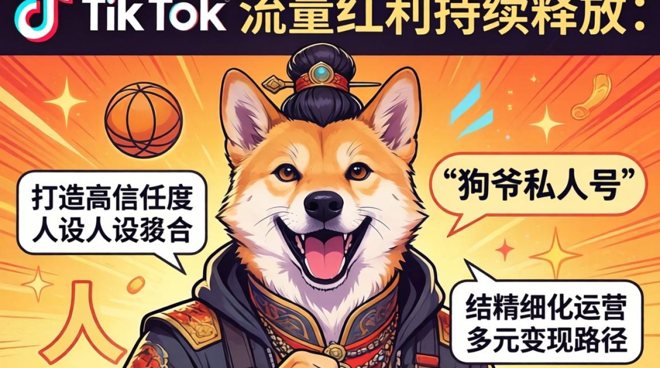 TikTok 狗爷私人号怎么变现