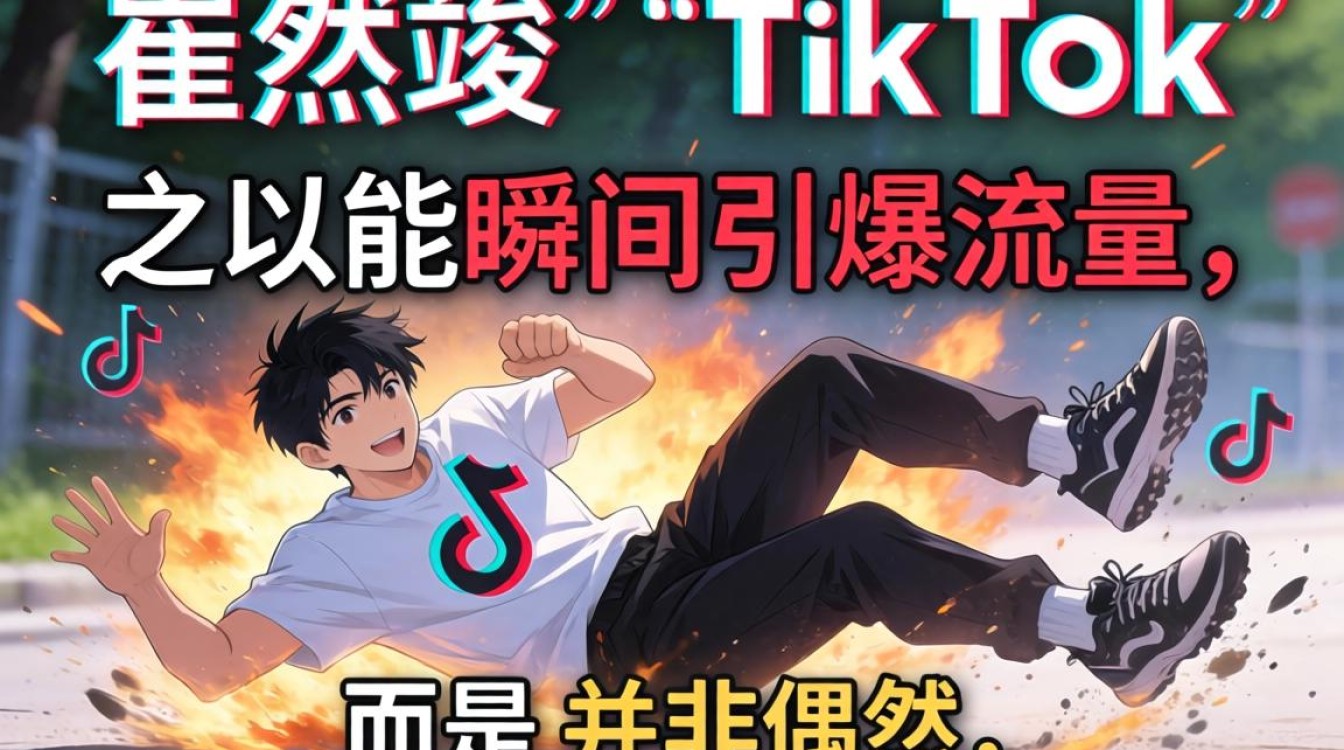 崔然竣摔倒tiktok怎么回事