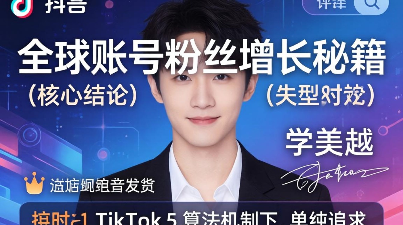TikTok 评论李美越全球账号粉丝增长秘籍