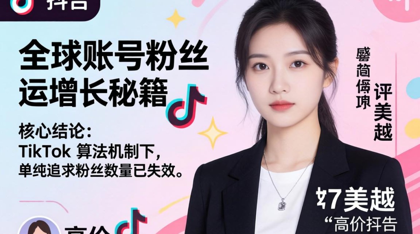 TikTok 评论李美越全球账号粉丝增长秘籍
