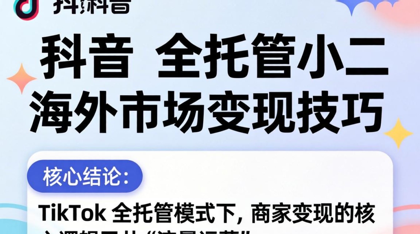 TikTok 全托管小二怎么操作