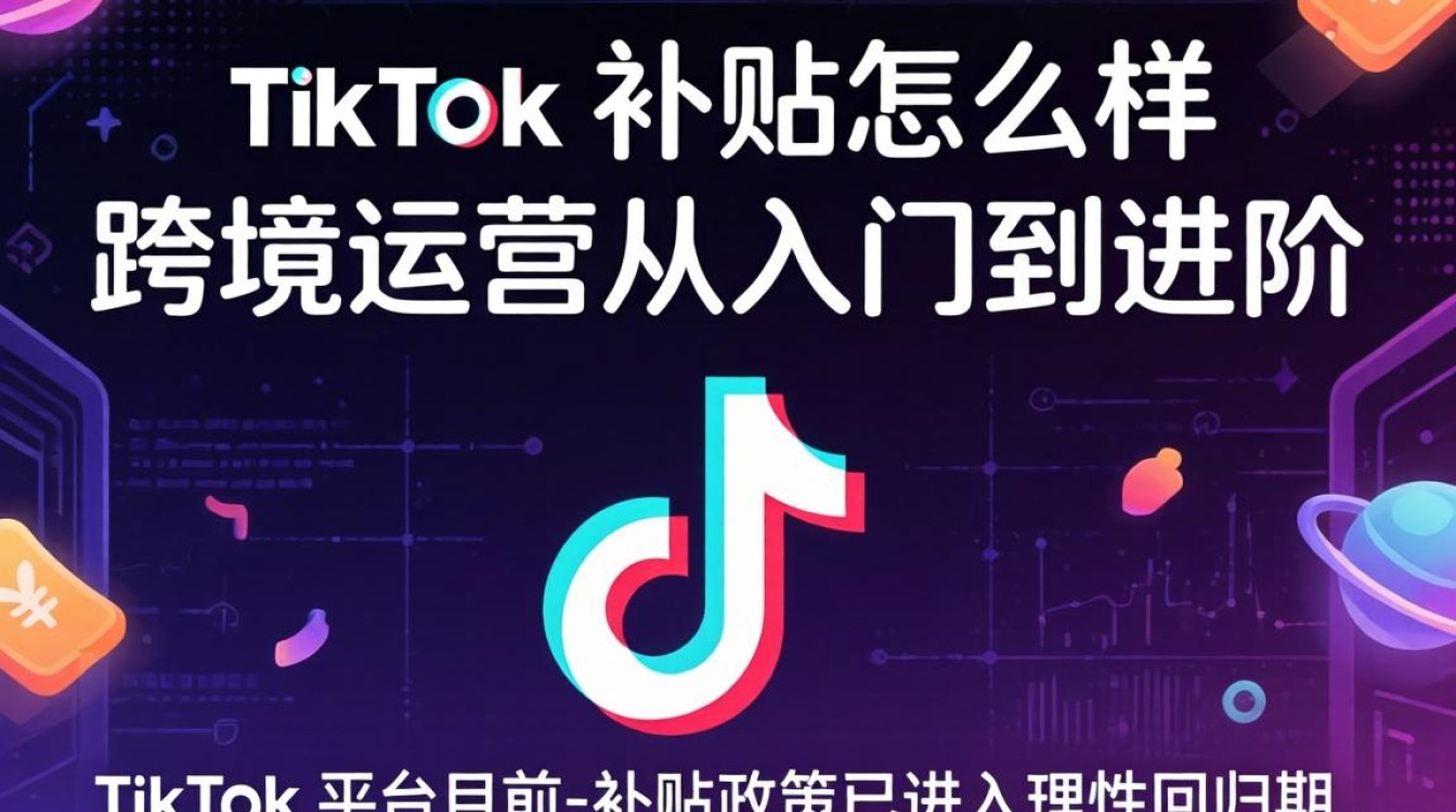 TikTok 补贴政策及跨境运营从入门到进阶