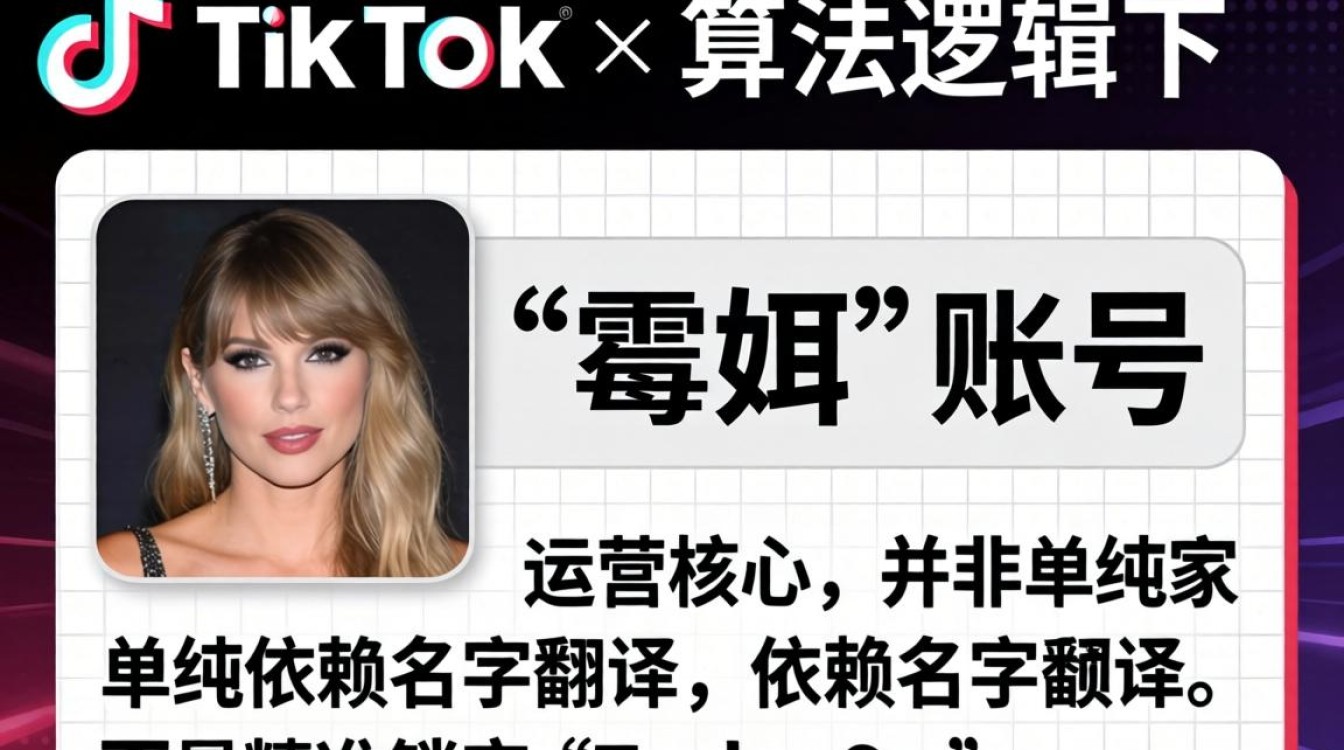 霉霉 TikTok 叫什么