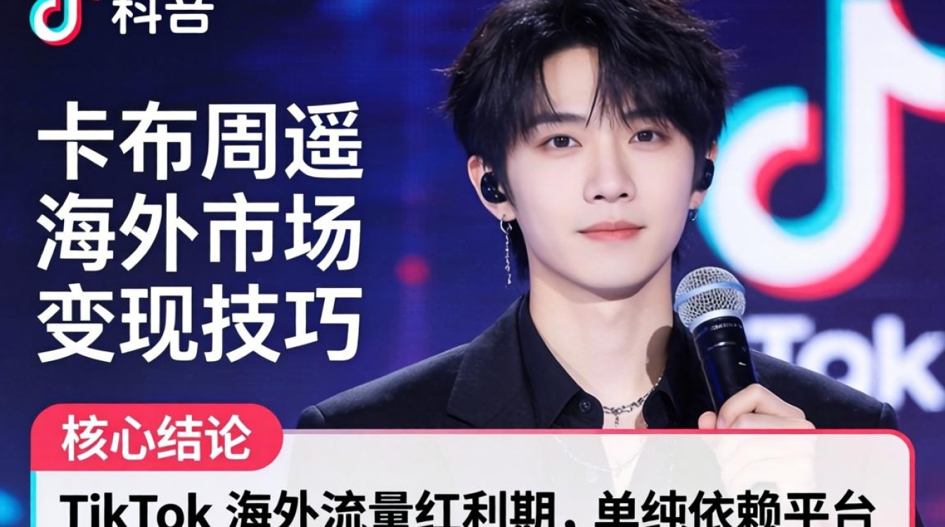 TikTok 卡布周深 海外市场变现技巧