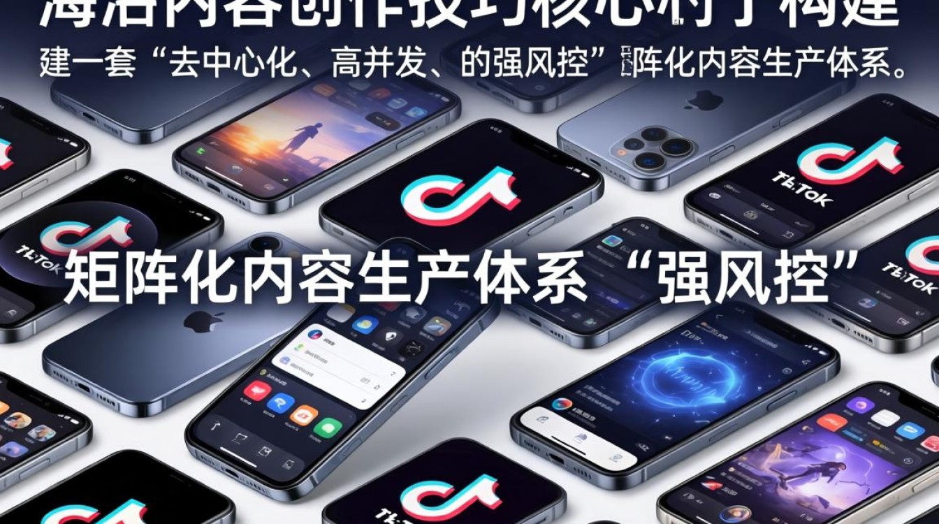 TikTok 出海内容创作技巧与多机管理流量