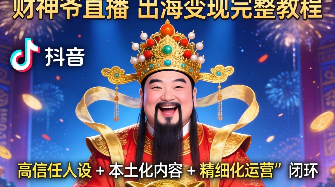 TikTok 财神爷直播出海变现完整教程