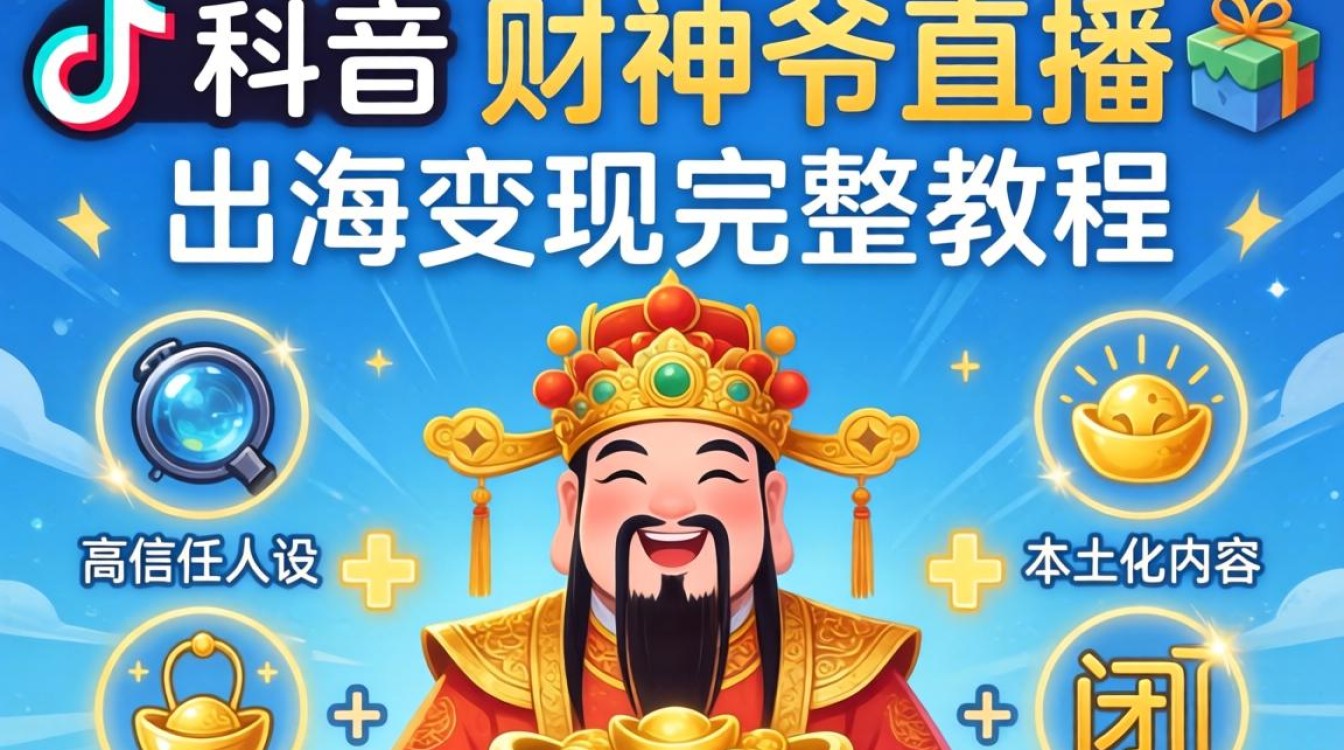 TikTok 财神爷直播出海变现完整教程