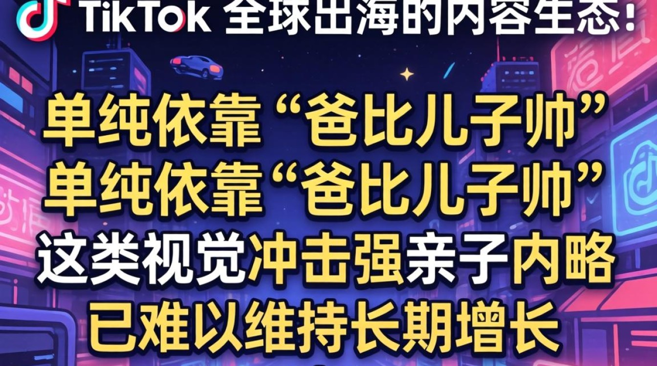 TikTok 爸比儿子帅