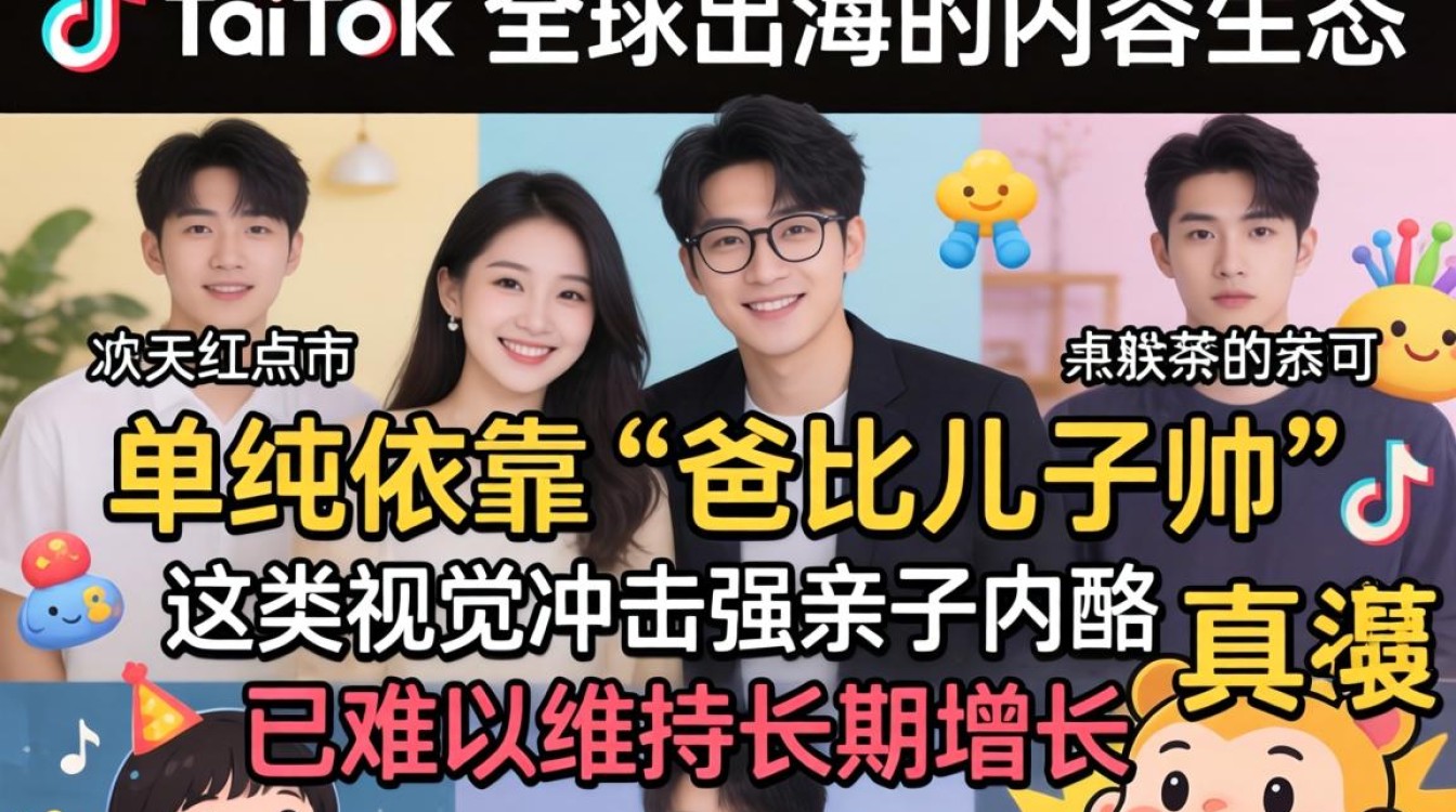 TikTok 爸比儿子帅