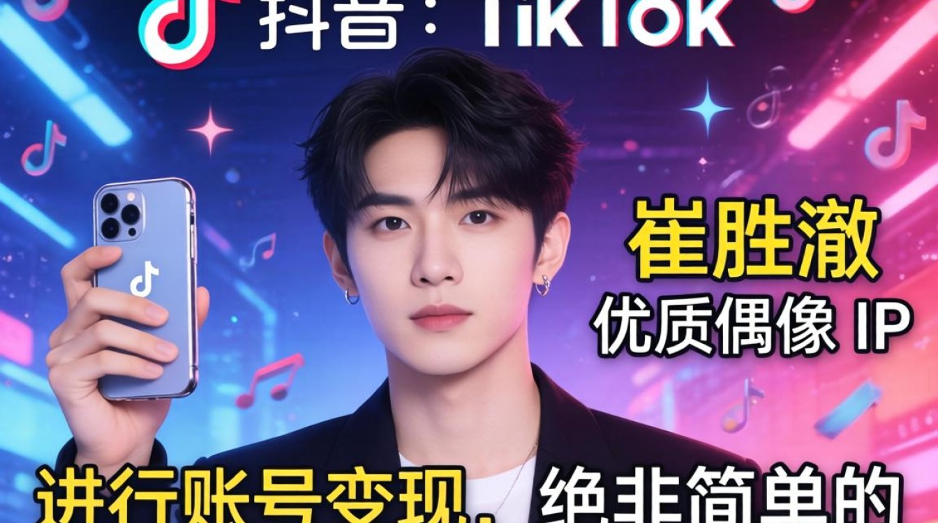 抖音崔胜澈tiktok账号怎么变现