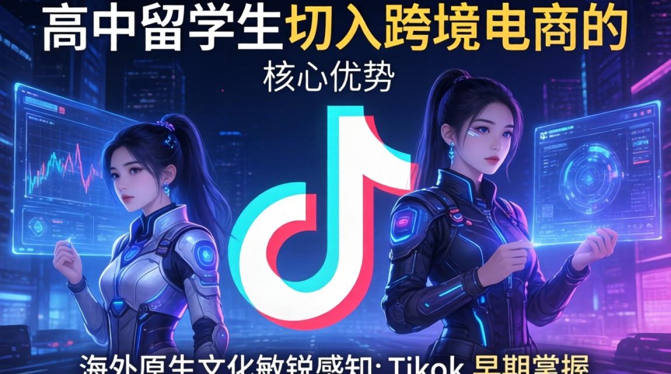TikTok 高中留学生 跨境电商实战攻略