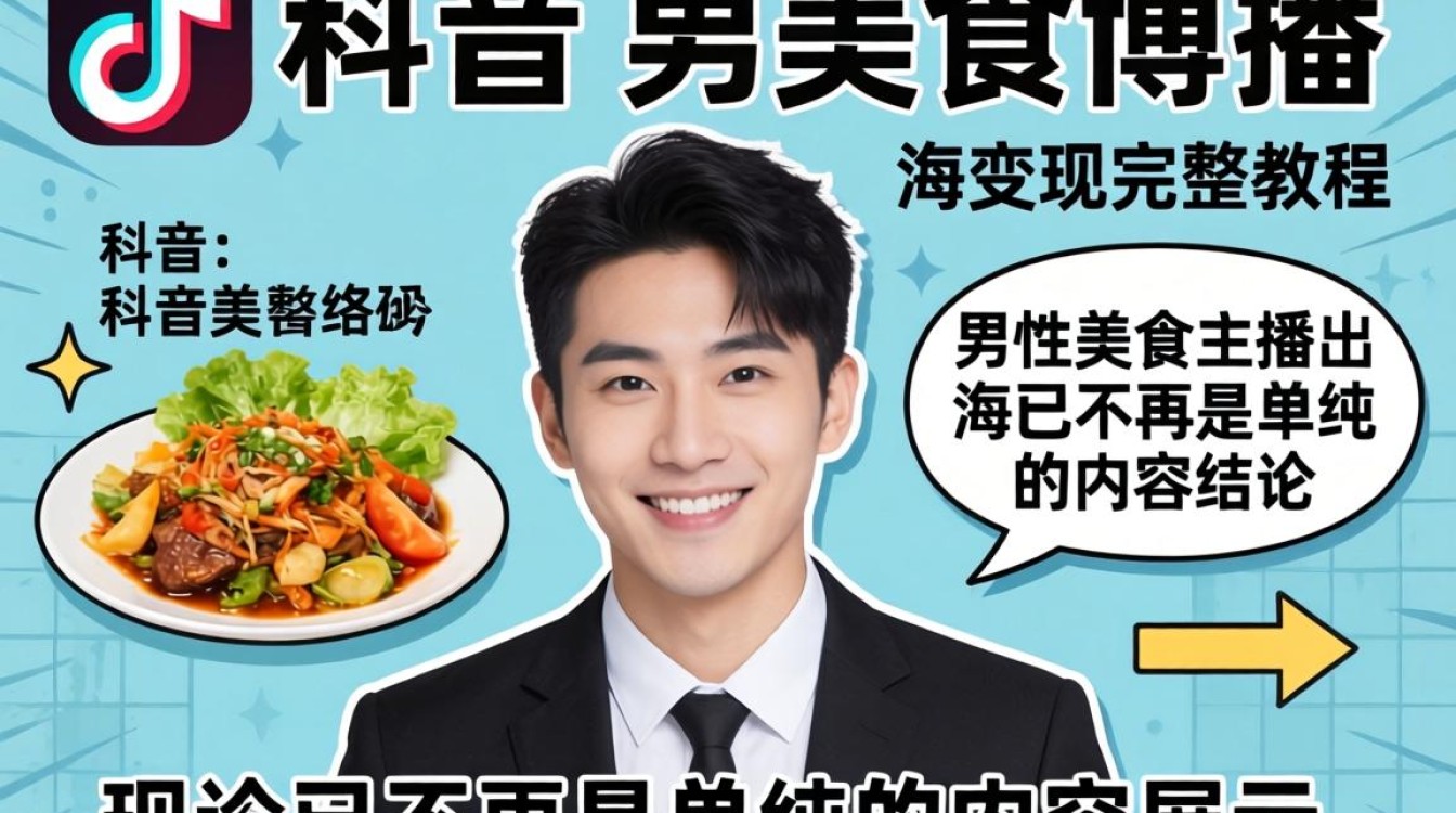 TikTok 男美食博主 出海变现完整教程