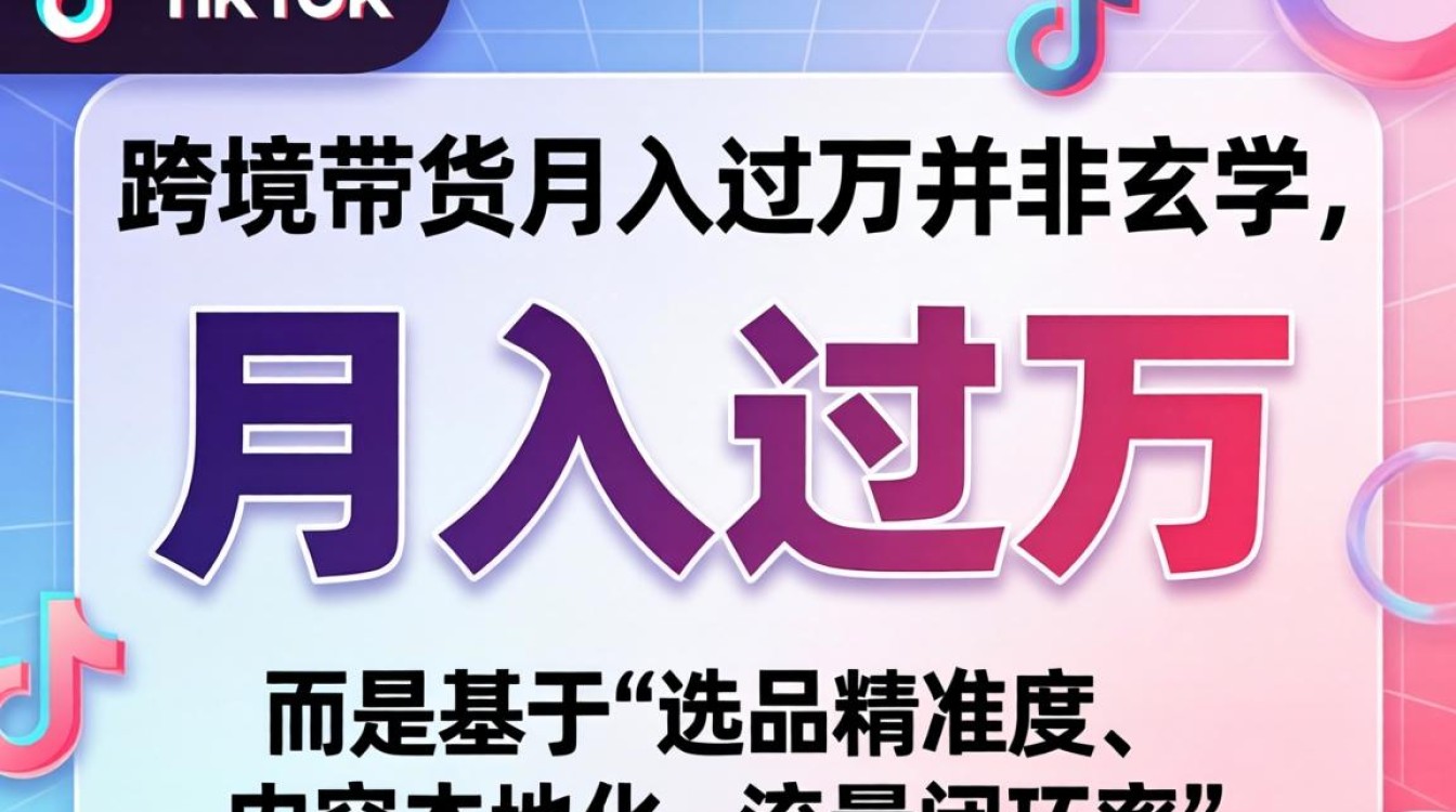 抖音雅斯TikTok带货变现技巧