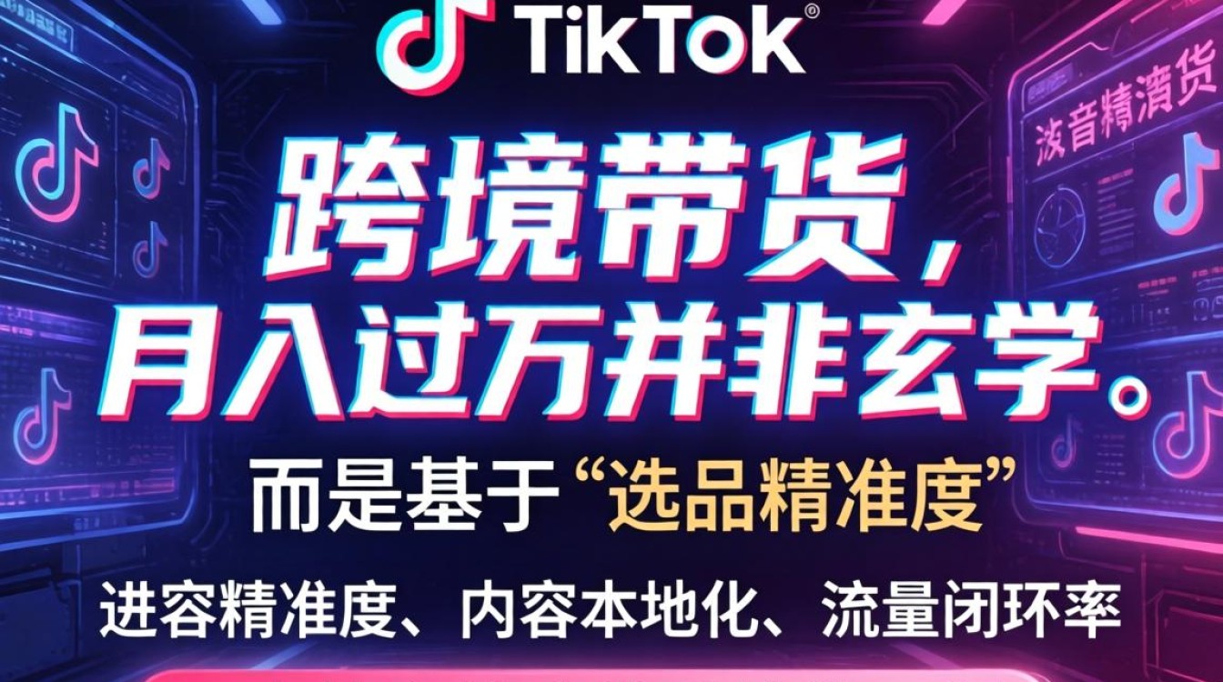 抖音雅斯TikTok带货变现技巧
