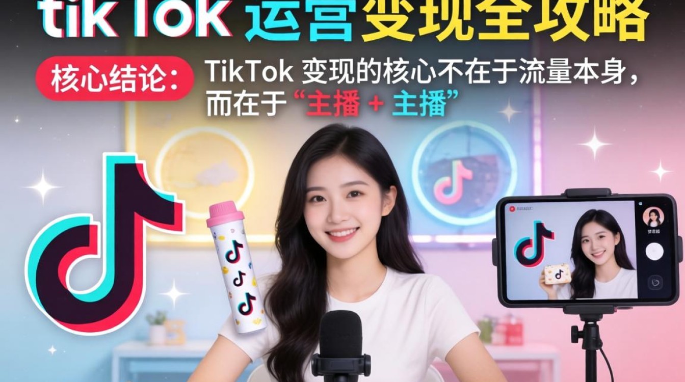 短视频主播带人玩 TikTok 运营变现全攻略