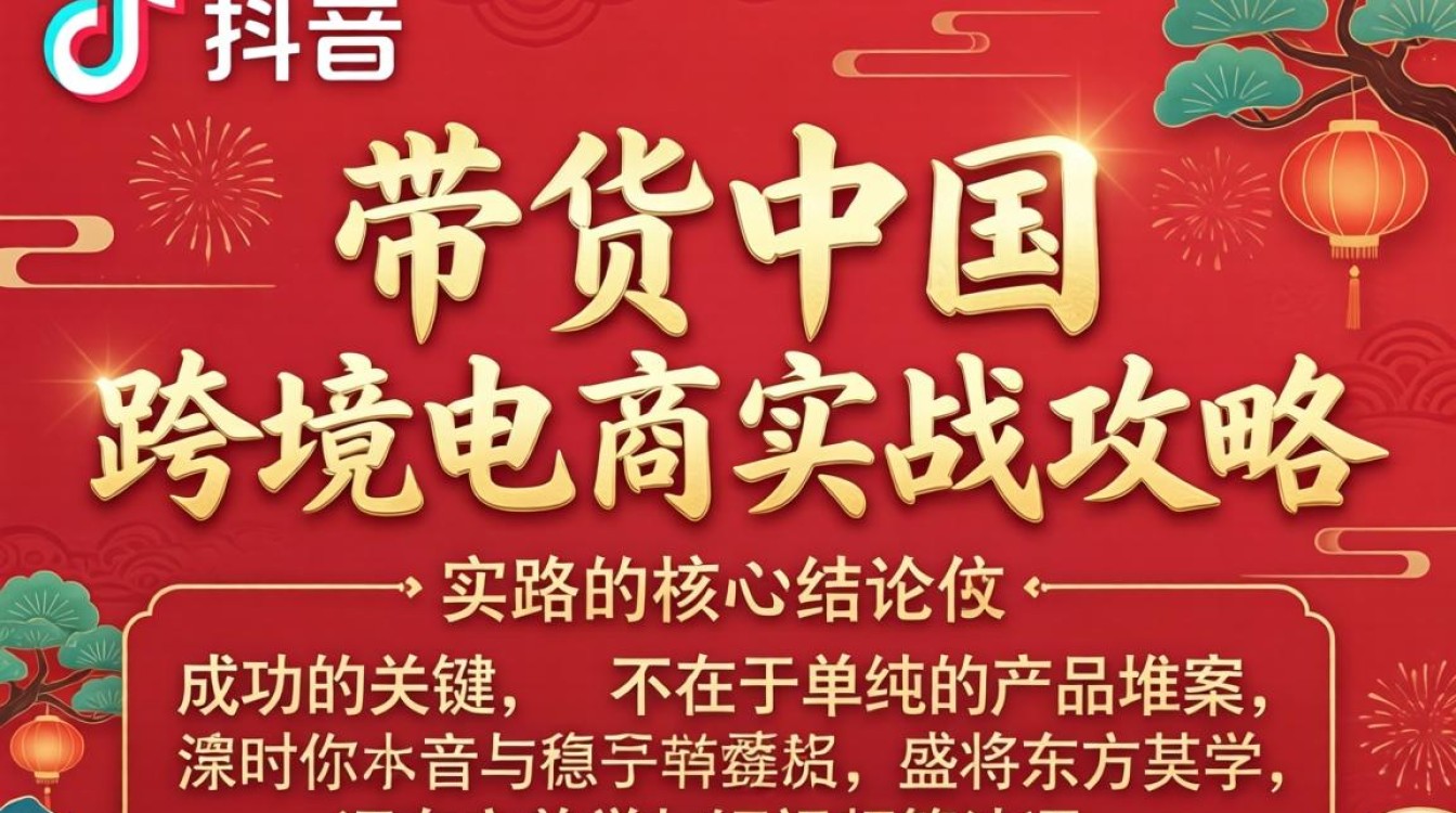TikTok 带货中国风 跨境电商实战攻略