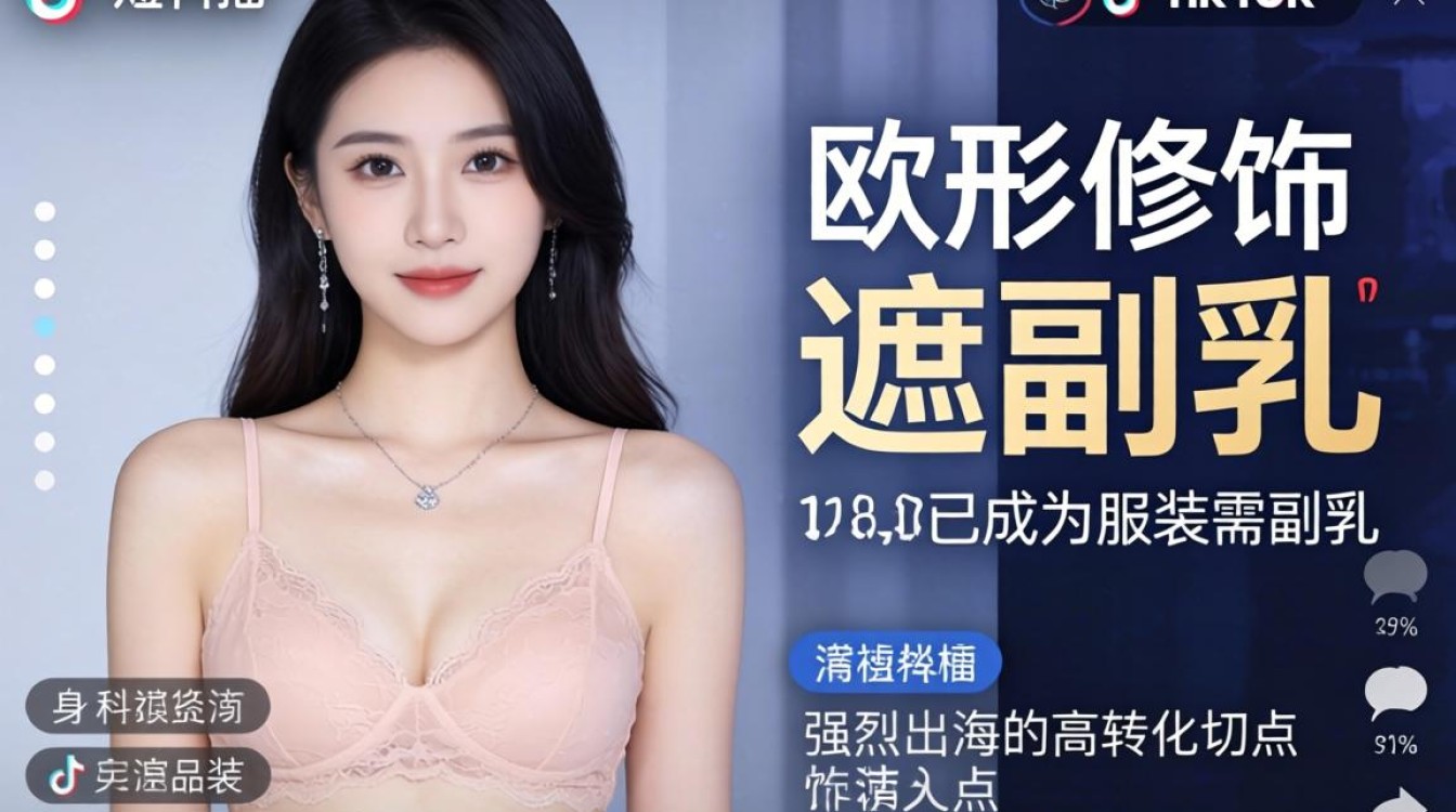 TikTok 欧美遮副乳怎么做