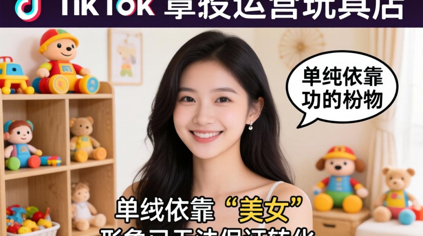 TikTok 玩具店美女从入门到精通完整攻略