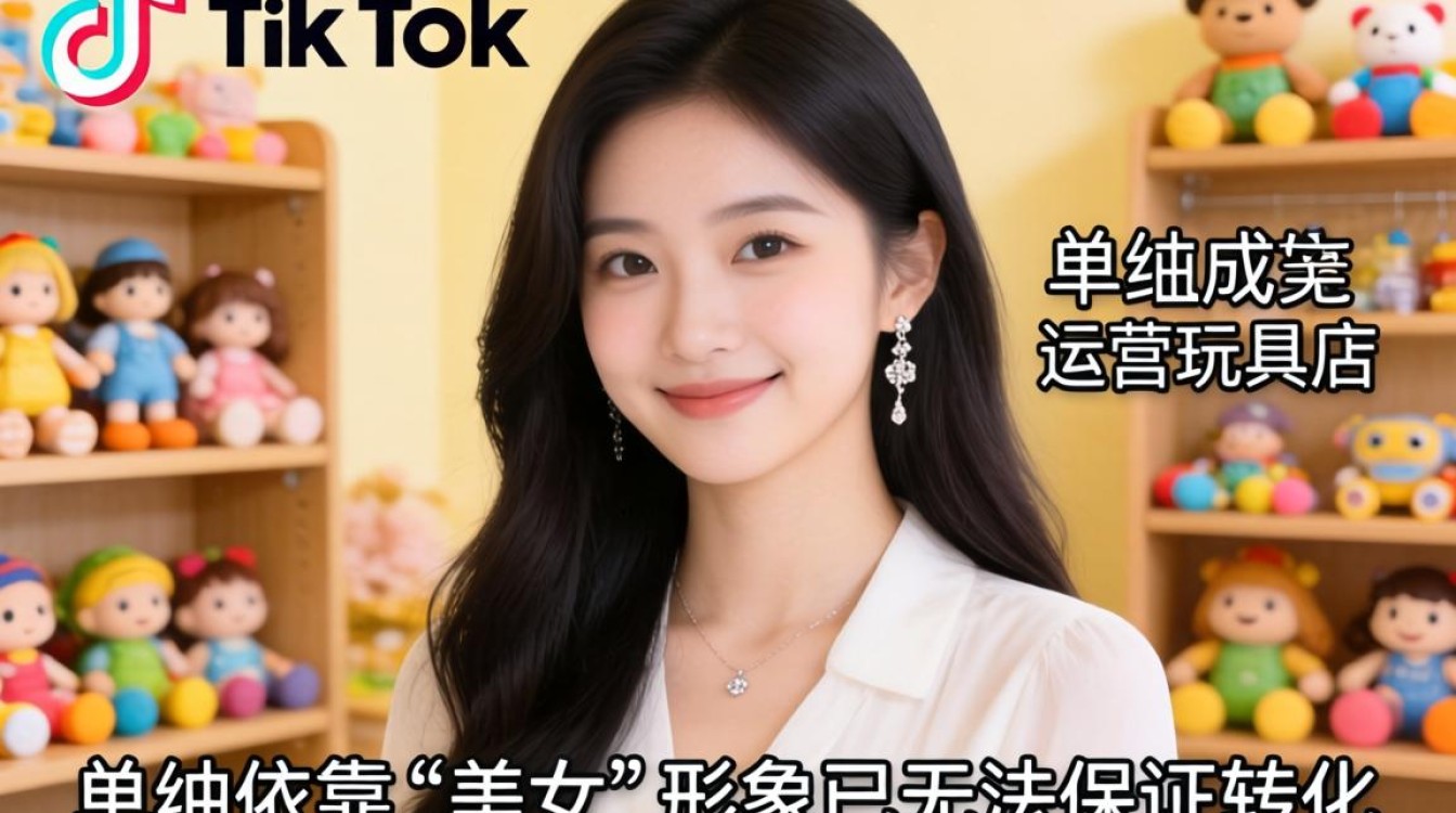 TikTok 玩具店美女从入门到精通完整攻略