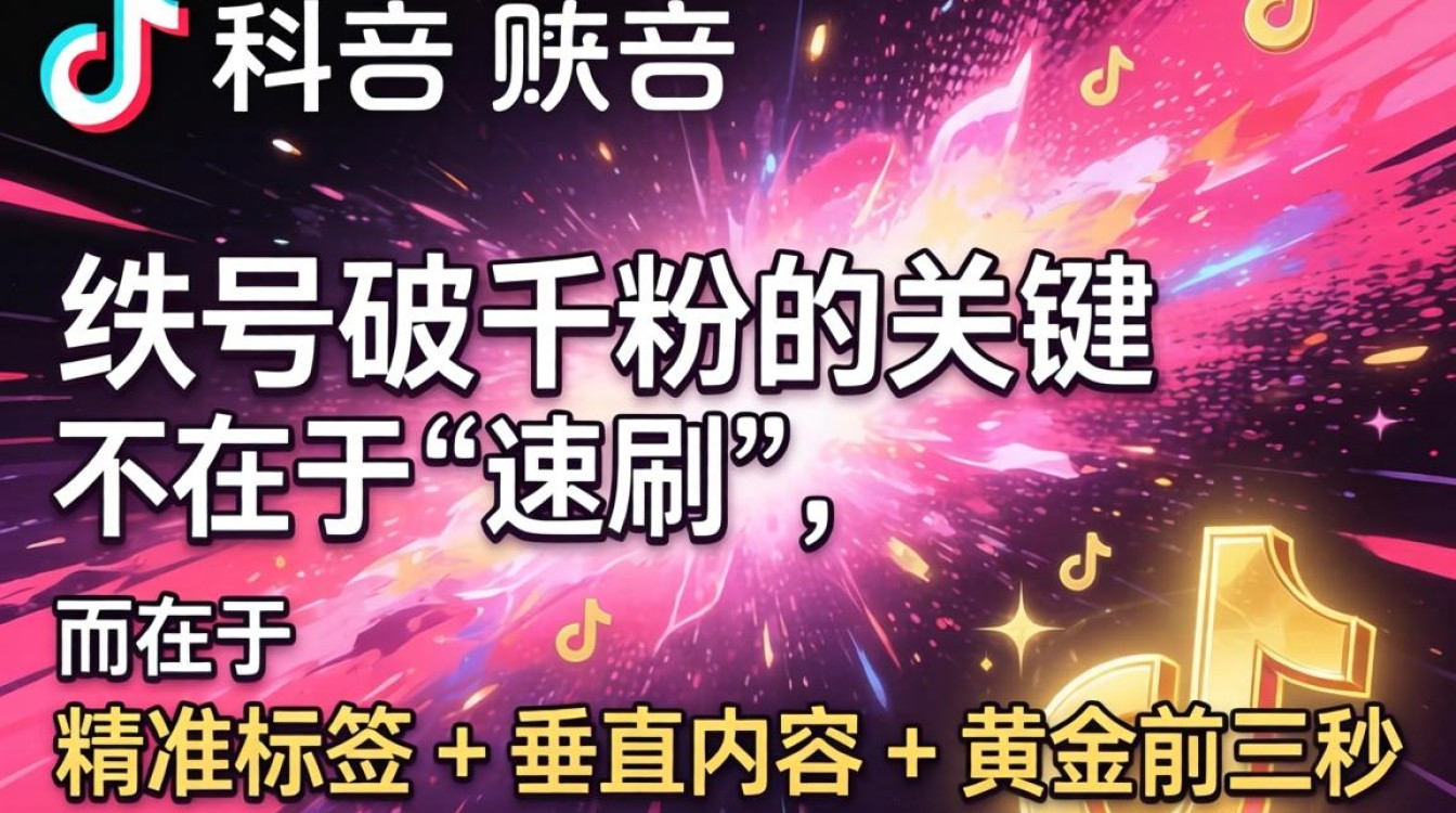 TikTok 千粉速刷运营实操教程