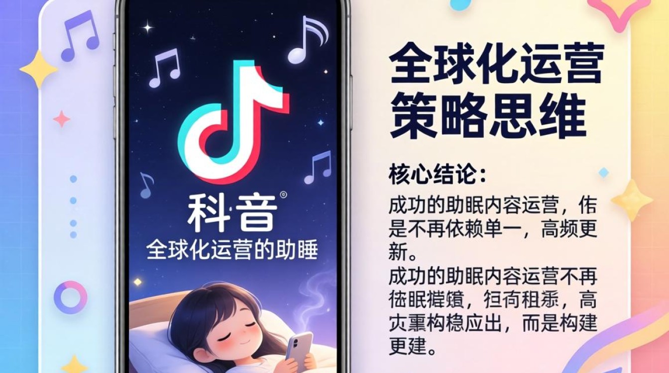TikTok 竖屏助眠 全球化运营策略思维