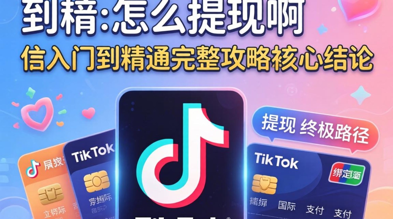 TikTok 怎么提现啊