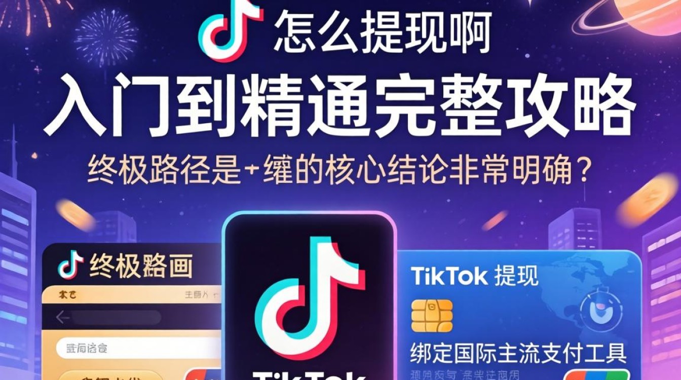 TikTok 怎么提现啊